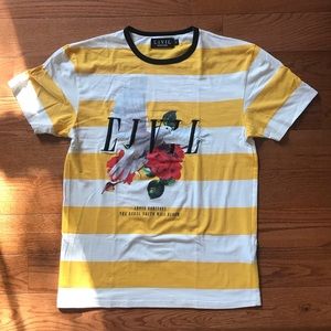 Civil Regime Striped Graphic Tee